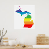 michigan pride . poster (Keuken)