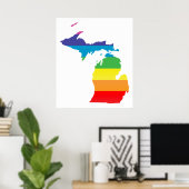 michigan pride . poster (Thuiskantoor)