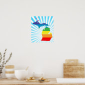 michigan pride . poster (Keuken)