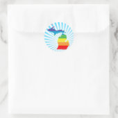 michigan pride . ronde sticker (Tas)
