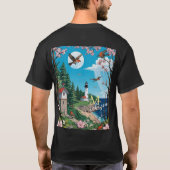 Michigan Quilter's Panel Tee Shirt (Achterkant)