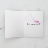 Michigan Red Lighthouse en Hibiscus Kaart (Binnen)