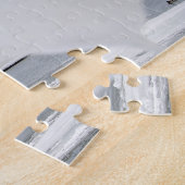 Michigan Red Lighthouse in Winter Legpuzzel (Zijkant)