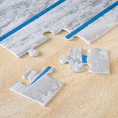 Michigan Red Lighthouse in Winter Legpuzzel (Zijkant)