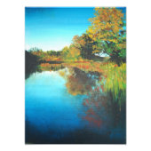 Michigan River Painting | Fotoafdrukken Foto Afdruk (Voorkant)