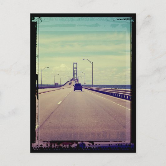Michigan Road Trip Briefkaart (Voorkant)