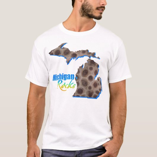 Michigan rocks | Pandenpatroon T-Shirt van petoske (Voorkant)
