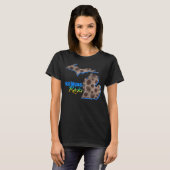 Michigan rocks | Patroon van petoespeelsteen T-shirt (Voorkant volledig)