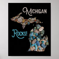 Michigan Rocks Petoskey Stone Hunting T-shirt Grea