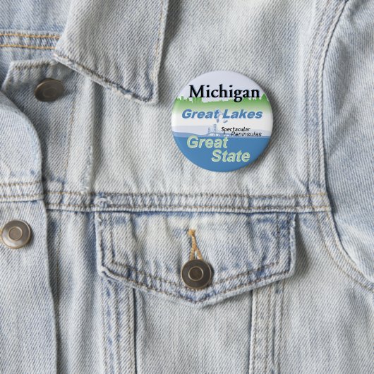 MICHIGAN RONDE BUTTON 5,7 CM (In situ)