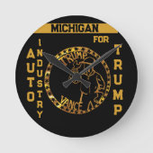 MICHIGAN RONDE KLOK (Voorkant)
