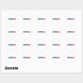 Michigan Ronde Sticker (Vel)