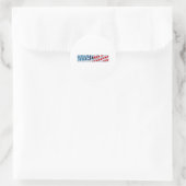 Michigan Ronde Sticker (Tas)