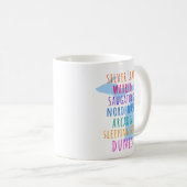 Michigan Sand Dunes Mitten State Coffee Mug Koffiemok (Voorkant rechts)