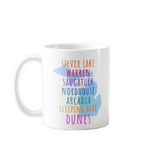 Michigan Sand Dunes Mitten State Coffee Mug
