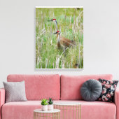Michigan Sandhill Cranes Canvas Afdruk (Insitu (Woonkamer))