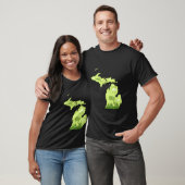 Michigan Schattigee T rex dinosaurus Staten Kinder T-shirt (Unisex)