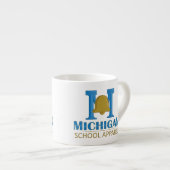 Michigan School Apparel Espresso Kop (Voorkant rechts)