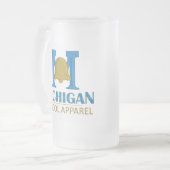Michigan School Apparel Matglas Bierpul (Voorkant links)