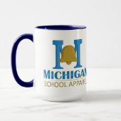 Michigan School Apparel Mok (Links)