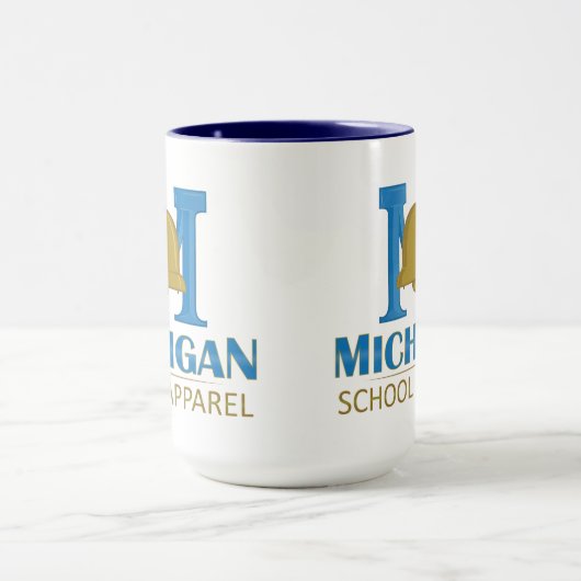 Michigan School Apparel Mok (Midden)