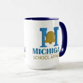 Michigan School Apparel Mok (Voorkant rechts)