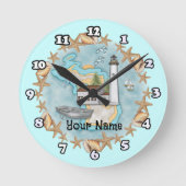 Michigan Shells Vuurtoren klok (Voorkant)