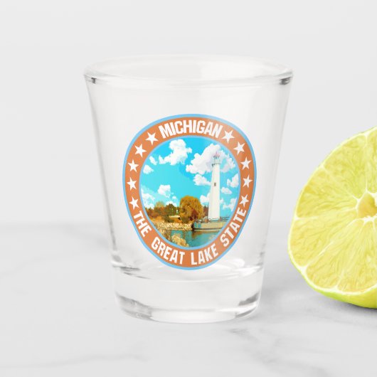 Michigan Shot Glas (Voorkant)