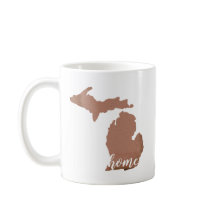 Michigan Silhouette Copper White Home