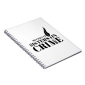 Michigan Sisters in Crime notitieboek of tijdschri (Rechterzijde)