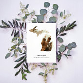 Michigan Sla de datum fotokaart op Save The Date