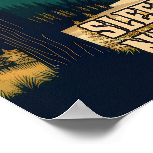 Michigan Slapen Beer Dunes National Lakeshore 01 Poster (Hoek)