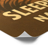 Michigan Slapen Beer Dunes National Lakeshore 02 Poster (Hoek)