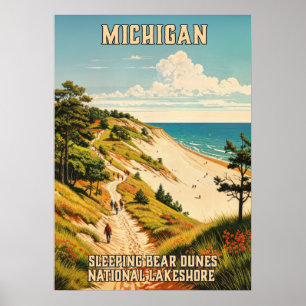 Michigan Slapen Beer Dunes National Lakeshore 03 Poster