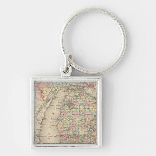 Michigan Sleutelhanger (Voorkant)