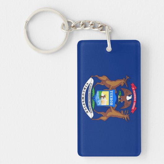 Michigan Sleutelhanger (Voorkant)