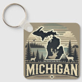 Michigan Sleutelhanger (Voorkant)