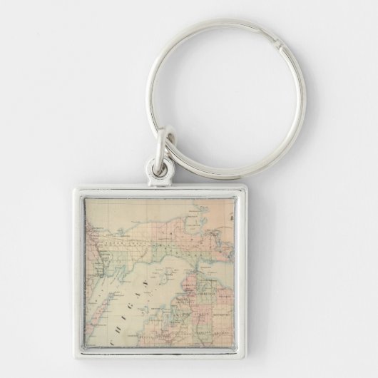 Michigan Sleutelhanger (Voorkant)