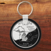 MICHIGAN SLEUTELHANGER (Voorkant)
