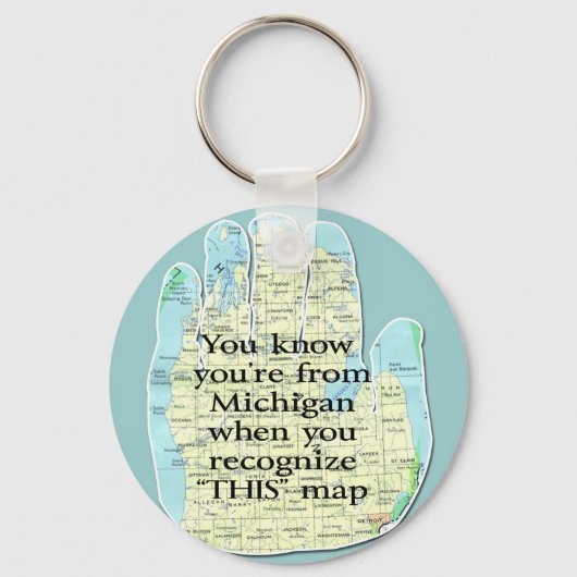 Michigan Sleutelhangers (Voorkant)