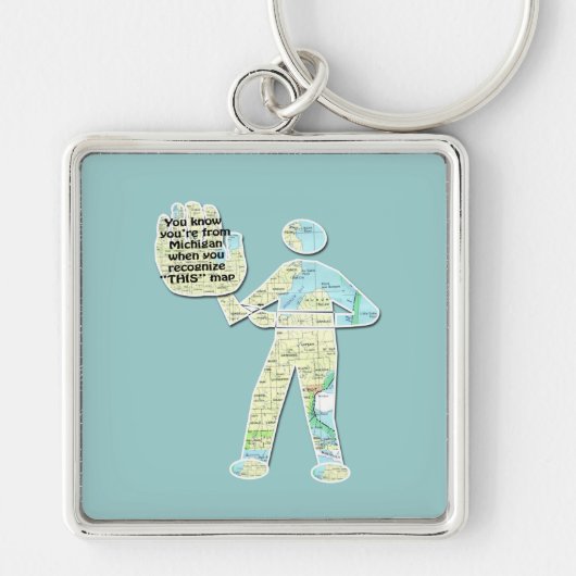 Michigan Sleutelhangers (Voorkant)