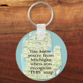 Michigan Sleutelhangers (Voorkant)