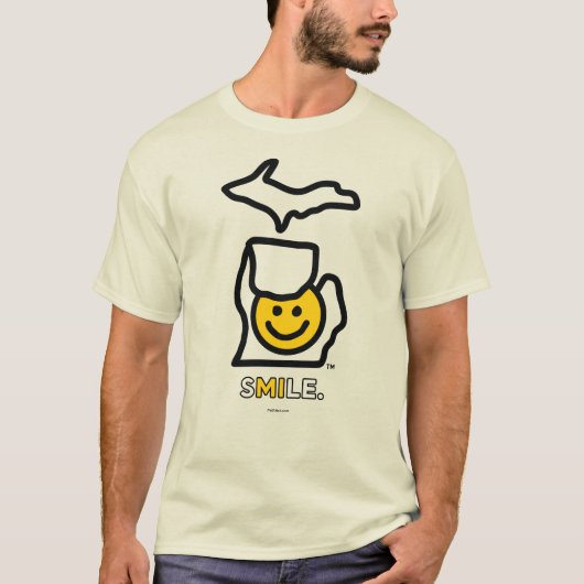 Michigan - sMIle T-shirt (Voorkant)