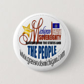 Michigan Soversoevereinité Button (Voorkant)