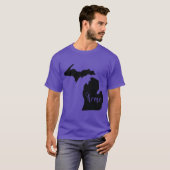 Michigan staat thuis t-shirt (Voorkant volledig)