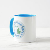 Michigan - staat van de Grote Meren Mok (Voorkant links)