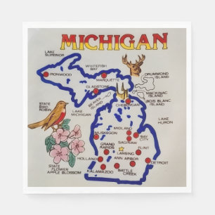 Michigan Staatsfeest  Servet