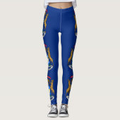 Michigan Staatsvlag Leggings (Voorkant)