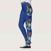 Michigan Staatsvlag Leggings (Links)