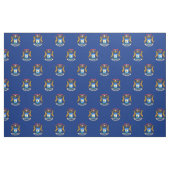 Michigan Staatsvlag Stof (Fat Quarter)